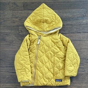 Patagonia Mustard Quilted Jacket